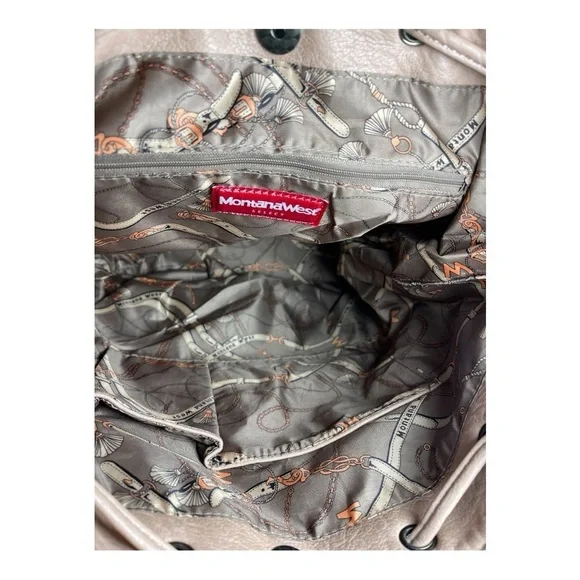 Montana West Backpack Purse - Vegan Leather - Picture 6 of 7